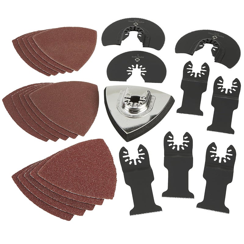 Ironton 24-Pc. Oscillating Tool Accessory Kit - Image 2